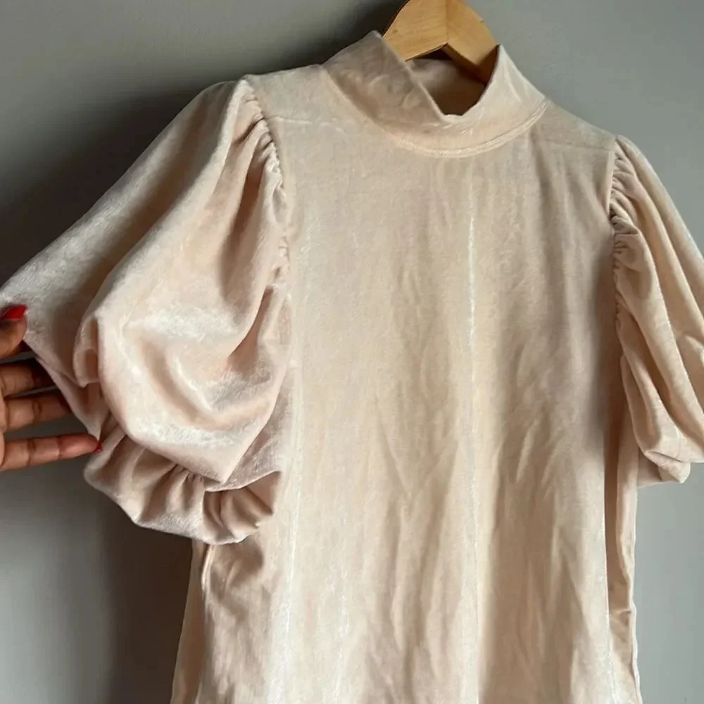 Free People Claudia Velvet Tee